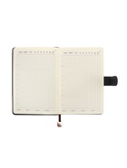 Ежедневник недатированный А5, 140 листов в клетку, кожзам, с ручкой, в подарочной коробке, серый - Фото 14