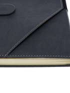 Ежедневник недатированный А5, 140 листов в клетку, кожзам, с ручкой, в подарочной коробке, серый - Фото 8