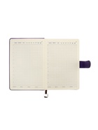 Ежедневник недатированный, А5, 140 листов, в клетку, кожзам, в подарочной коробке, фиолетовый - Фото 14