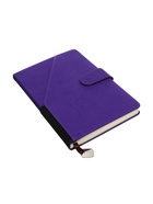 Ежедневник недатированный, А5, 140 листов, в клетку, кожзам, в подарочной коробке, фиолетовый - Фото 3