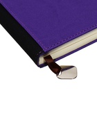 Ежедневник недатированный, А5, 140 листов, в клетку, кожзам, в подарочной коробке, фиолетовый - Фото 4