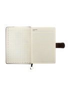 Ежедневник недатированный А5, 140 листов в клетку, кожзам, с ручкой, в подарочной коробке, коричневый - Фото 13