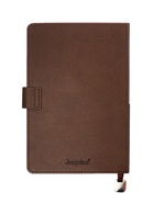 Ежедневник недатированный А5, 140 листов в клетку, кожзам, с ручкой, в подарочной коробке, коричневый - Фото 15