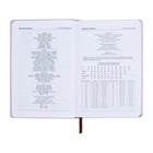 Ежедневник недатированный, А5, 140 листов, в клетку, обложка кожзам, с хлястиком «Цветы», сиреневый 10536939