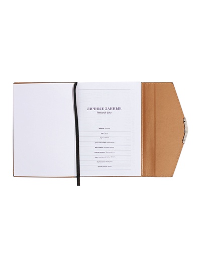 Ежедневник недатированный А5, 140 листов, искусственная кожа, «Стиль», чёрный