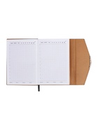 Ежедневник недатированный А5, 140 листов, искусственная кожа, «Стиль», чёрный - Фото 16