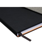 Ежедневник недатированный А5, 140 листов, искусственная кожа, «Стиль», чёрный - Фото 7