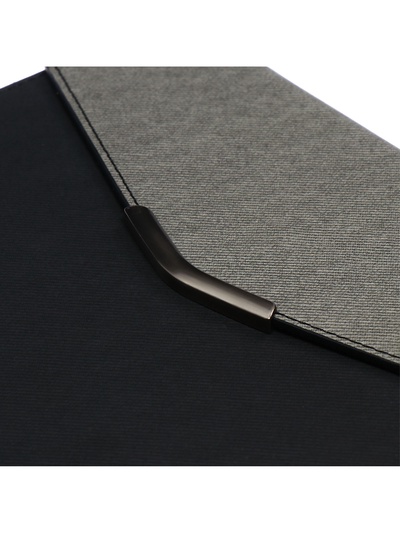 Ежедневник недатированный А5, 140 листов, искусственная кожа, «Стиль», чёрный