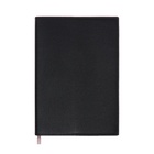 Ежедневник недатированный «Бизнес», А5, в клетку, 128 листов, обложка кожзам, с боковой закладкой, чёрный 10536949