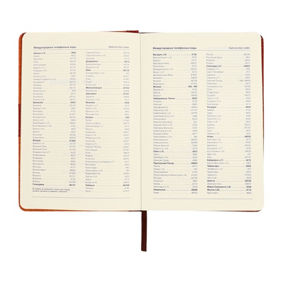 Ежедневник недатированный «Узоры», А5, в клетку, с хлястиком, 128 листов, обложка кожзам, коричневый