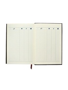 Ежедневник полудатированный «Крокодил», А5, 192 листа, с линейкой, обложка из искусственной кожи, золотой срез, чёрный - Фото 16