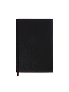 Ежедневник полудатированный «Крокодил», А5, 192 листа, с линейкой, обложка из искусственной кожи, золотой срез, чёрный - Фото 5