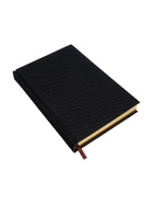 Ежедневник полудатированный «Крокодил», А5, 192 листа, с линейкой, обложка из искусственной кожи, золотой срез, чёрный - Фото 7