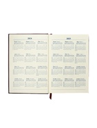 Ежедневник полудатированный «Крокодил», А5, 192 листа, с линейкой, обложка из искусственной кожи, золотой срез, коричневый - Фото 11