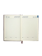 Ежедневник полудатированный «Крокодил», А5, 192 листа, с линейкой, обложка из искусственной кожи, золотой срез, коричневый - Фото 15