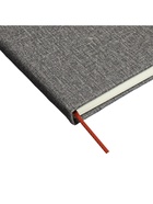 Ежедневник недатированный A5, 96 листов, с держателем для телефона/планшета/ручки, серый - Фото 7