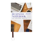 Ежедневник недатированный, B6, 116 листов, клетка, обложка кожзам, коричневый срез, синий 10537026