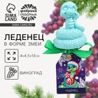 Новый год! Леденец со вкусом винограда «Змейка новогодняя», 40 г 10647981 - фото 13529985