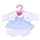 Набор одежды для кукол и пупсов Munecas Dolls Antonio Juan: вязаное платье, болеро, трусики, 25-29 см - Фото 5