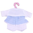 Набор одежды для кукол и пупсов Munecas Dolls Antonio Juan: вязаное платье, болеро, трусики, 25-29 см - Фото 6