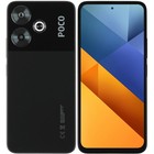 Смартфон Xiaomi POCO M6, 6.79", 6Гб, 128Гб, 108 Мп, 2 Мп, 2 Sim, NFC, 5030мАч, черный - фото 51661338