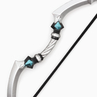 Макет оружия «Сувенирный лук Геншин», подвесной, брелок, 26 см, чёрный - Фото 4