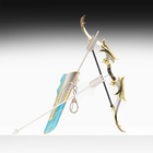 Макет оружия «Сувенирный лук Геншин», подвесной, брелок, 26 см - Фото 1