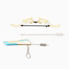 Макет оружия «Сувенирный лук Геншин», подвесной, брелок, 26 см - Фото 2