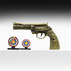 Макет оружия «Сувенирный револьвер», резинкострел, 15 см - Фото 2