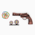 Макет оружия «Сувенирный револьвер», резинкострел, 15 см - Фото 3