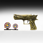 Макет оружия «Сувенирный пистолет», резинкострел, 15 см - Фото 1