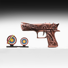 Макет оружия «Сувенирный пистолет», резинкострел, 15 см - Фото 2