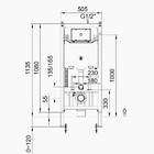 Инсталляция Comforty CF3GT1900-10WH, клавиша управления Comforty CF3BT7912WH, матовая белая   107323 - Фото 8