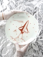 Тарелка РОСКОСМОС х ONLYTOP, d=23 см, белая - Фото 1