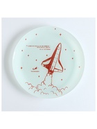 Тарелка РОСКОСМОС х ONLYTOP, d=23 см, белая - Фото 4