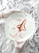 Тарелка РОСКОСМОС х ONLYTOP, d=23 см, белая - Фото 2