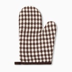 Варежка - прихватка «Этель. Мозаика», 26×16 см, коричневая - Фото 2