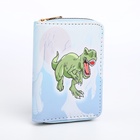 Кошелёк детский на молнии Выбражулька, голубой - Фото 3