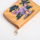 Кошелёк детский на молнии «Выбражулька», оранжевый - фото 120382308