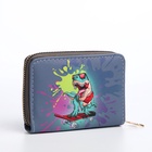 Кошелёк детский на молнии Выбражулька «Динозавр», тёмно-синий - Фото 5