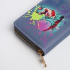 Кошелёк детский на молнии Выбражулька «Динозавр», тёмно-синий - Фото 6