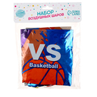 Воздушный шар фольгированный 16" «Баскетбол», под воздух - Фото 5