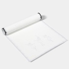 Дорожка новогодняя на стол Доляна «Волшебная сказка», сервировочная, 180×30 см, белая - Фото 4