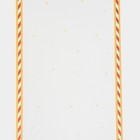 Дорожка новогодняя на стол Доляна «Парк аттракционов», сервировочная, 180×30 см, белая - Фото 5