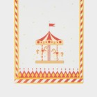 Дорожка новогодняя на стол Доляна «Парк аттракционов», сервировочная, 180×30 см, белая - Фото 6