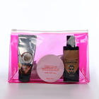 Косметичка для бассейна с застёжкой зип-лок, средний размер, малиновая - Фото 2