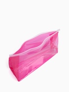 Косметичка для бассейна с застёжкой зип-лок, средний размер, малиновая - Фото 3