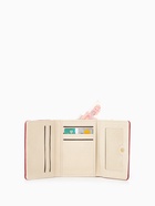 Кошелёк женский на кнопке, 10.5×3×8.5 см, однотонный, бордовый - Фото 3