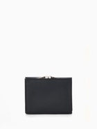Кошелёк женский на кнопке, 10.5×3×8.5 см, однотонный, чёрный - Фото 8