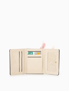 Кошелёк женский на кнопке, 10.5×3×8.5 см, однотонный, чёрный - Фото 3